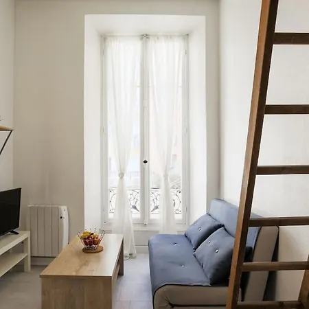 Cosy Studio Center - 10min Beach - 2min Train Nice
